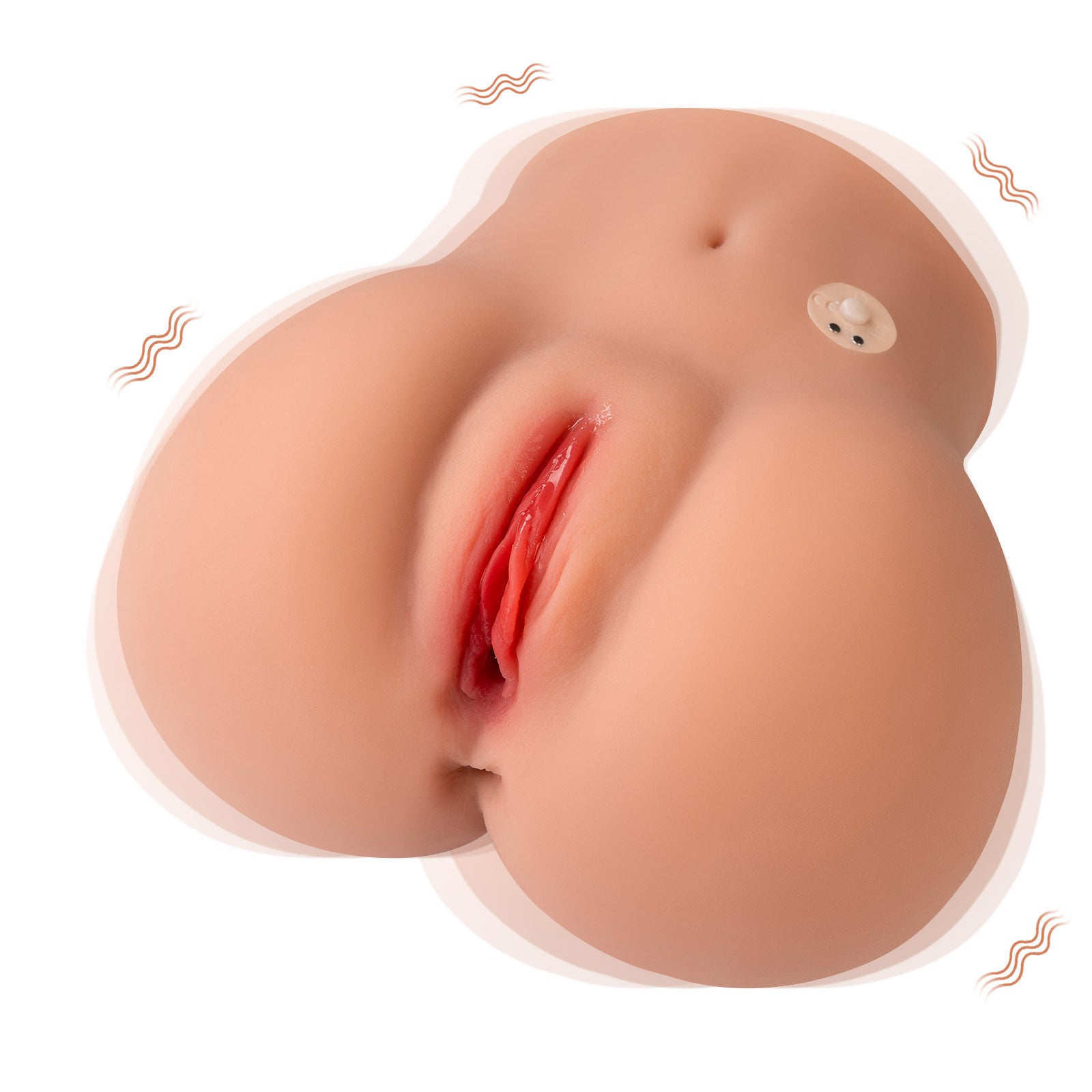 Roberta-2.1 KG Vibrating Butt（Fair & Wheat）
