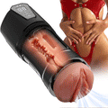 【Plump Everting Mature Pussy】Challenger - 10 Vibrations, 5 Suctions, Ultra-Realistic Vagina, Simulated Masturbator