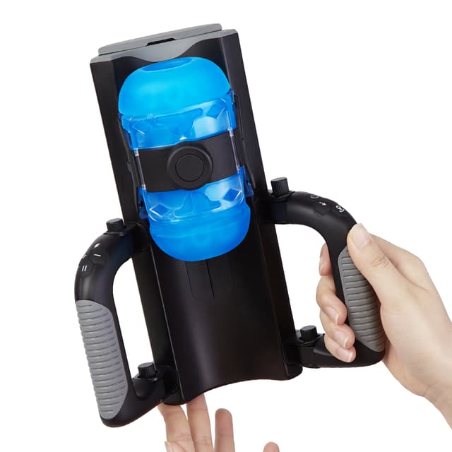 Dark Thunder - Male Masturbator with Adjustable Sleeve and 9 Thrusting Modes