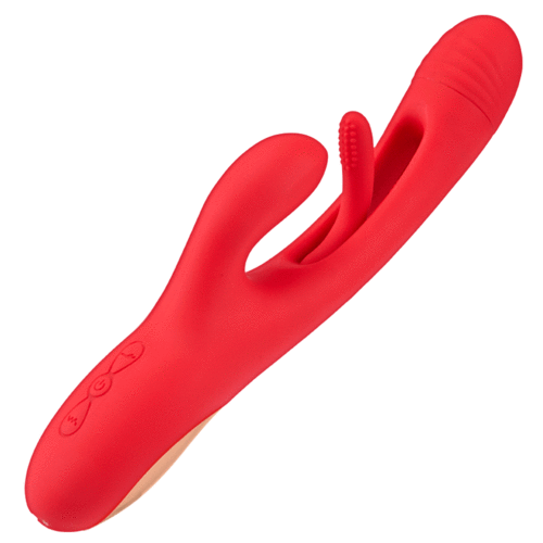 Ripple - 3 in 1 G-spot 7 Tongue-like Hollow Tapping Rabbit Vibrator