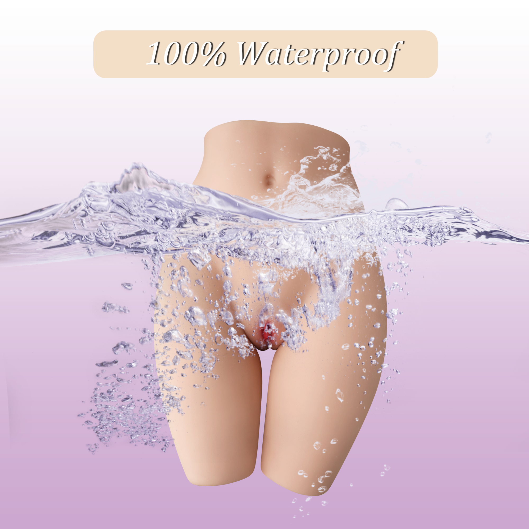 Annabel -1:1 Lifesize Sex Butt with Lifelike Vagina & Anus, 2 in 1 Doll Torso