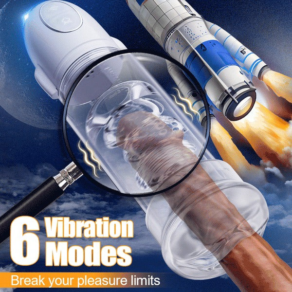 3 Suctions 6 Vibrations Lifelike Feeling Long-Lasting Pleasure Penis pumps