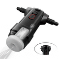 【Automatic Handle】 Motopulse - 2 heating modes, 9-frequency telescopic vibration, Handle adjustment, Male Stroker