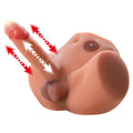 Magarus-4.18KG/9.2LB Vibrating Male Butt with Thrusting Dildo 15CM/5.9IN