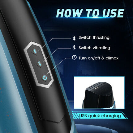 Starlight - Thrusting Vibrating Male Stroker