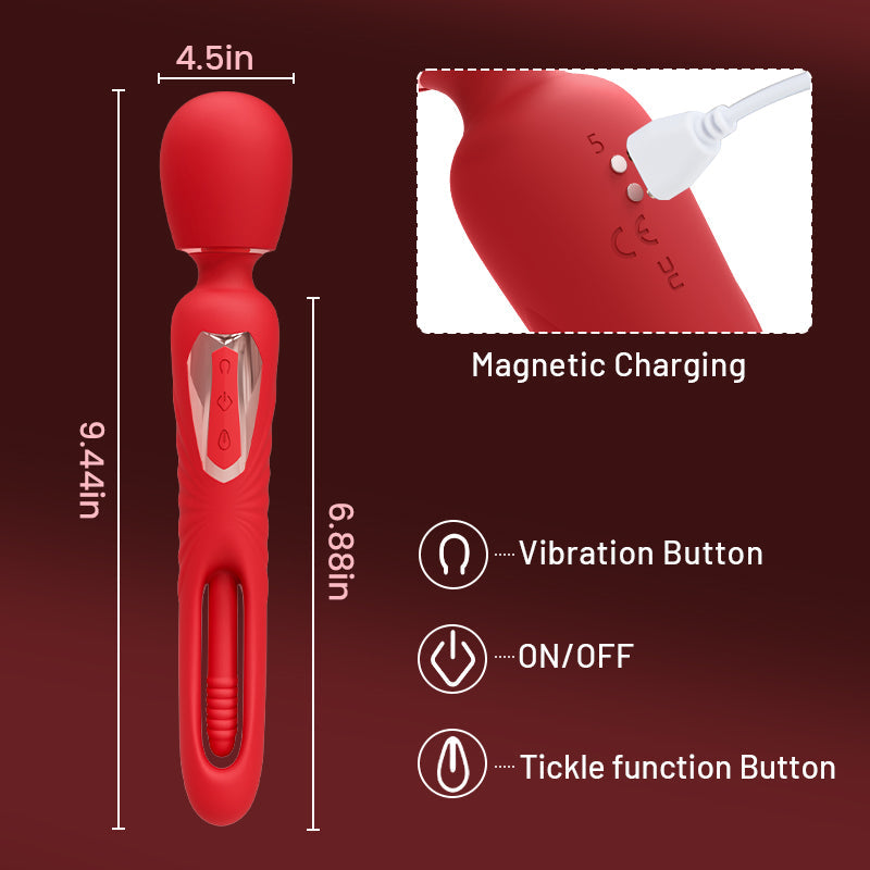Powerful Flapping Vibrator Vibration & Flapping Modes Clitoral G-Spot Massage Nipple Anal Stimulation