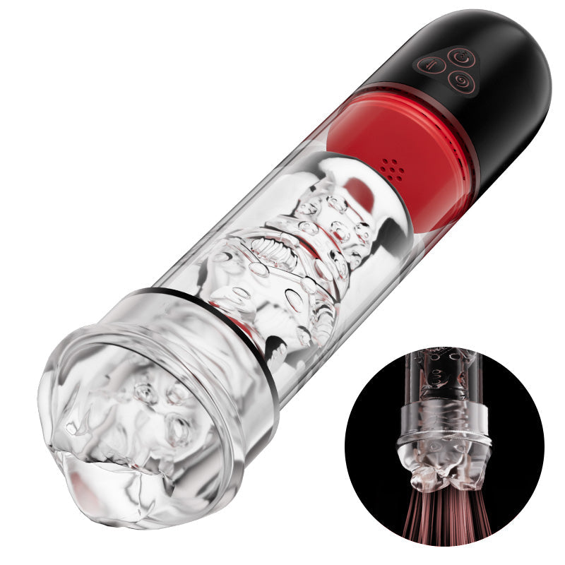 DREAMER 9 Mode Vibrating & Sucking 2 IN 1 Lips Penis Pumps
