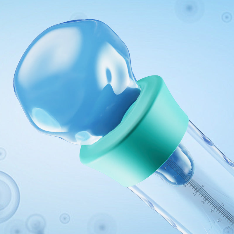 GigaGrow- 5 Suction & Manual Air Pressure 2 IN 1  for ED Treatment Penis Pump