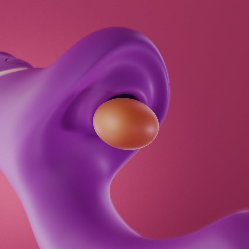 Alpha Sucking G-spot Vibrator Vibrating Sex Toy for Double Stimulation