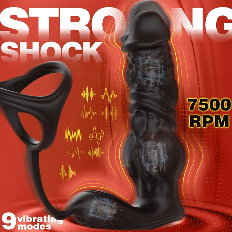 Upgrade Fast Thrusting 6-in-1 Prostate Massager with Remote Control and APP