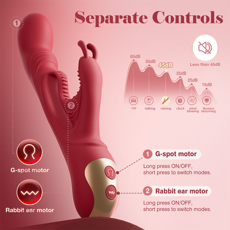 3 in 1 Buniva Rabbit Vibrator Sex Toys for Women