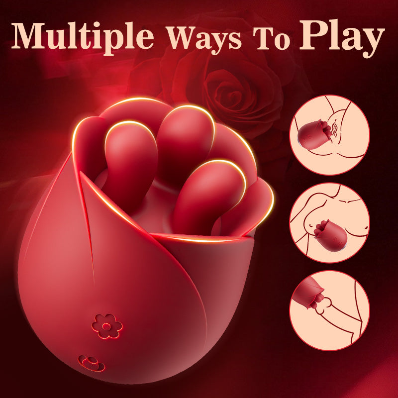 【Santa’s Sexiest Secret for Your Lover】Vibrating Rotating Clit Vibrator