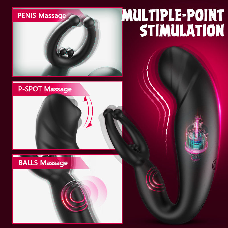 Rainstorm Beads Massage P-spot 9 Vibrating Prostate Massager