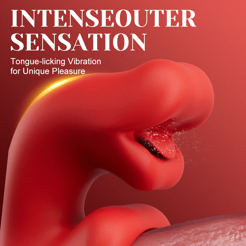 【Ultra Realistic】Vesper - Deep Wriggle Prolonged Pleasure Licking Swing Tongue Vibrators for Female Couples Games