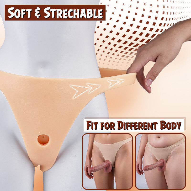 Artemis - Wearable Underwear with 4.3'' Anal Dildo for Lesbian Couples