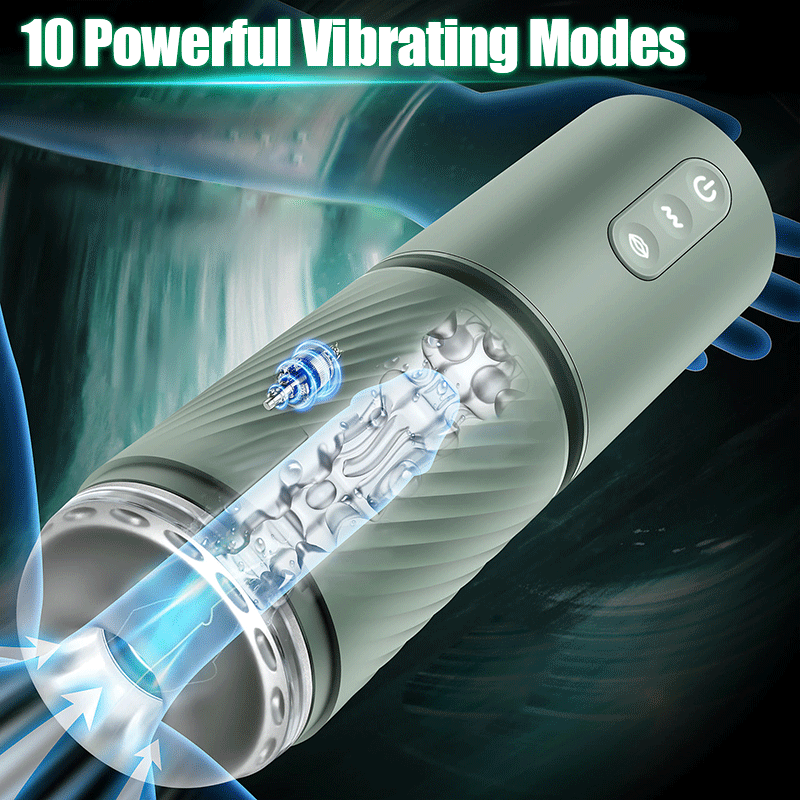 Abyss - 10 Suction & 10 Vibration Vacuum Penis Pump Enlargement Pump Male Stroker
