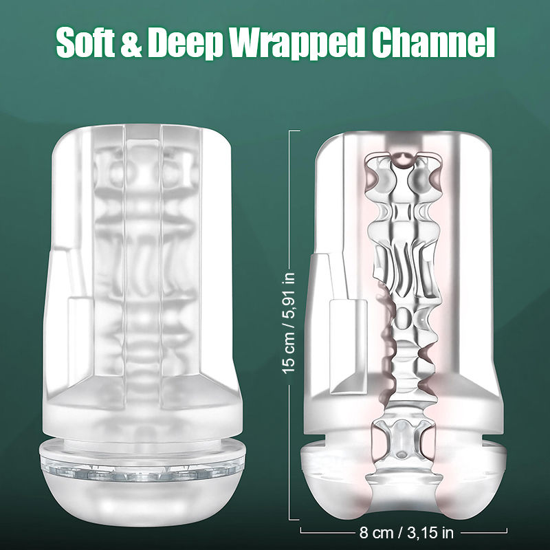 Abyss - 10 Suction & 10 Vibration Vacuum Penis Pump Enlargement Pump Male Stroker