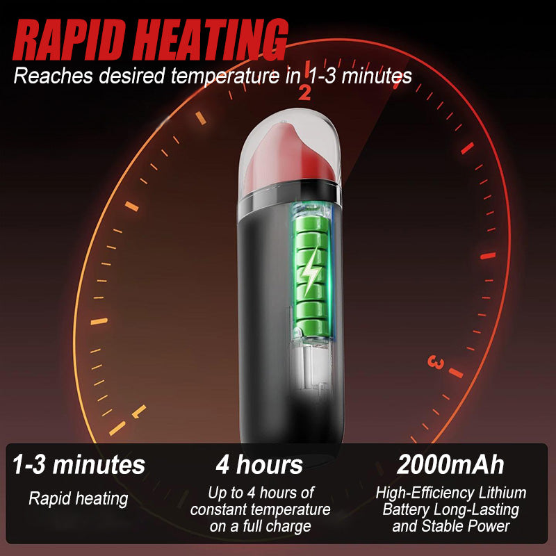 【Lube Warmer】Portable Rechargeable Lube Warmer with Automatic Dispensing