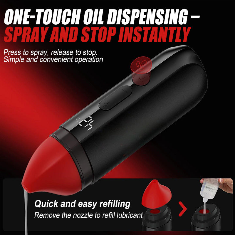 【Lube Warmer】Portable Rechargeable Lube Warmer with Automatic Dispensing