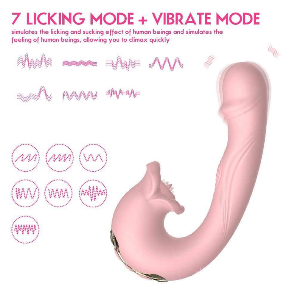 Silk Sway- Licking, Tapping & Vibrating