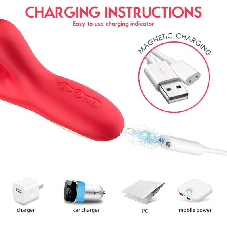 Stim sucker- 7 Tapping Suction Rabbit Vibrator