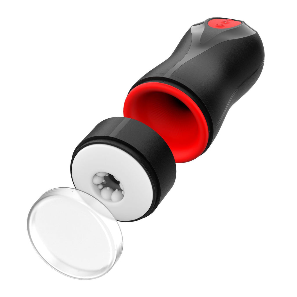 3-in-1 Glans Massage Trainer | 3 Rotation, 5 Suction & 10 Vibration