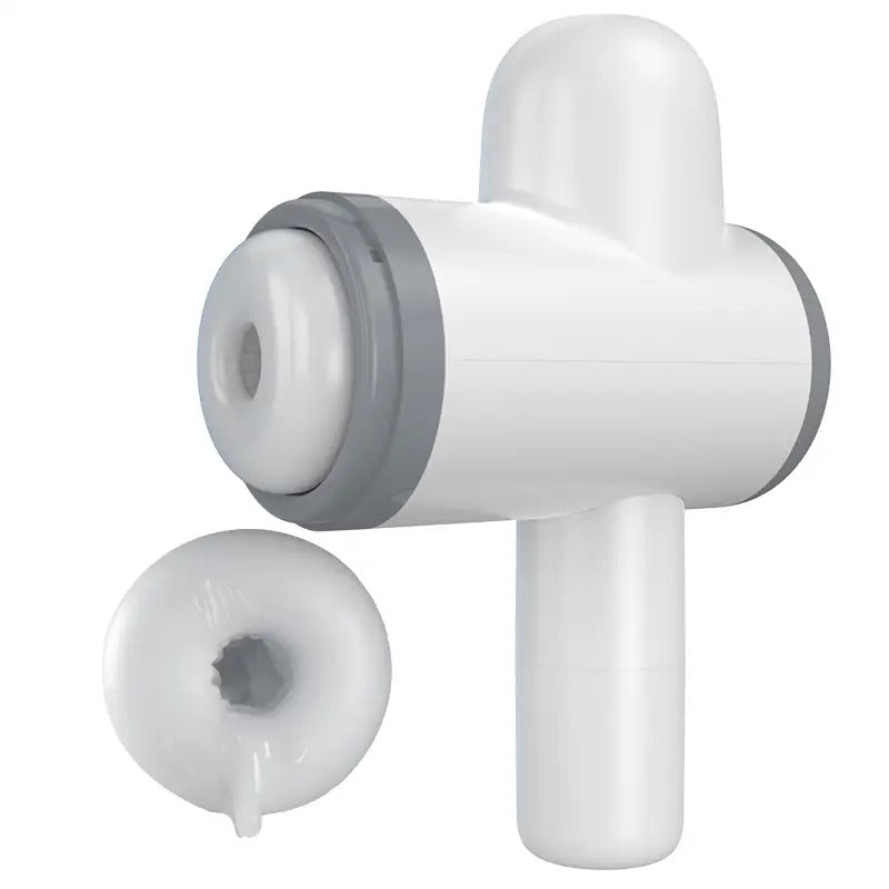 Automatic Lubrication 8 Thrusting & Sucking Handheld Male Stroker
