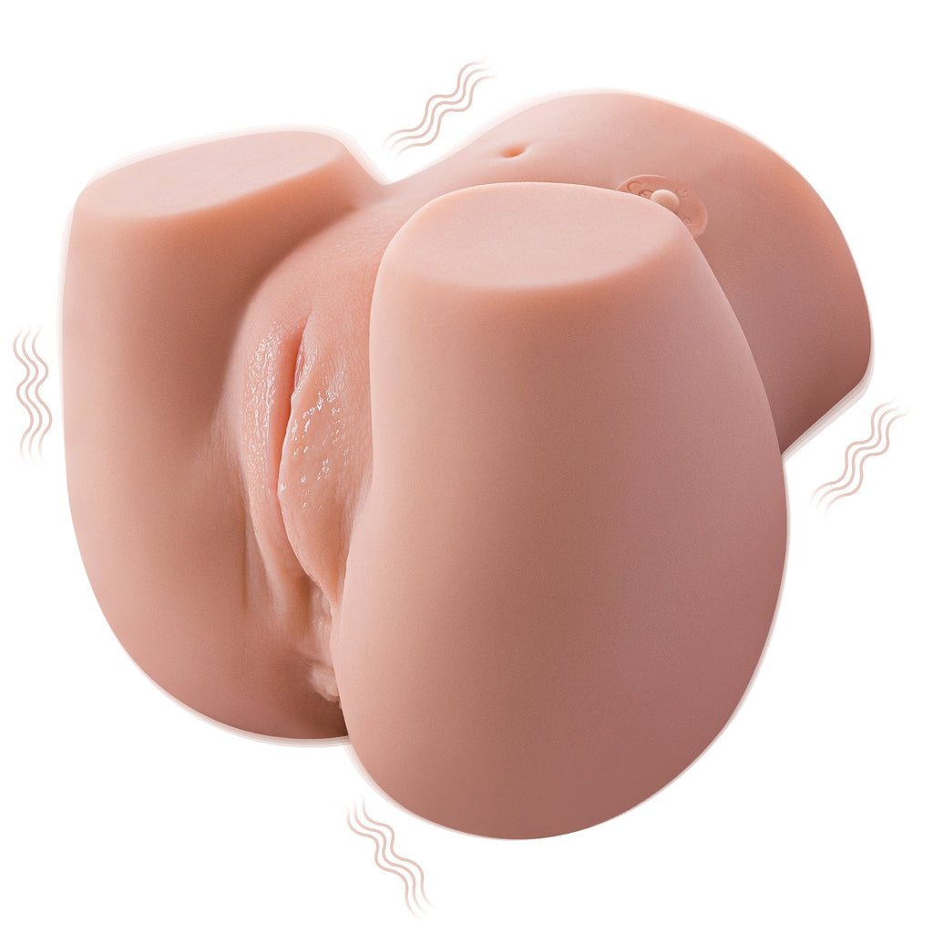 Connie-2.2 KG MINI Lifelike 2 IN 1 Vibrating Butt, with Vagina and Anus 2 Channels