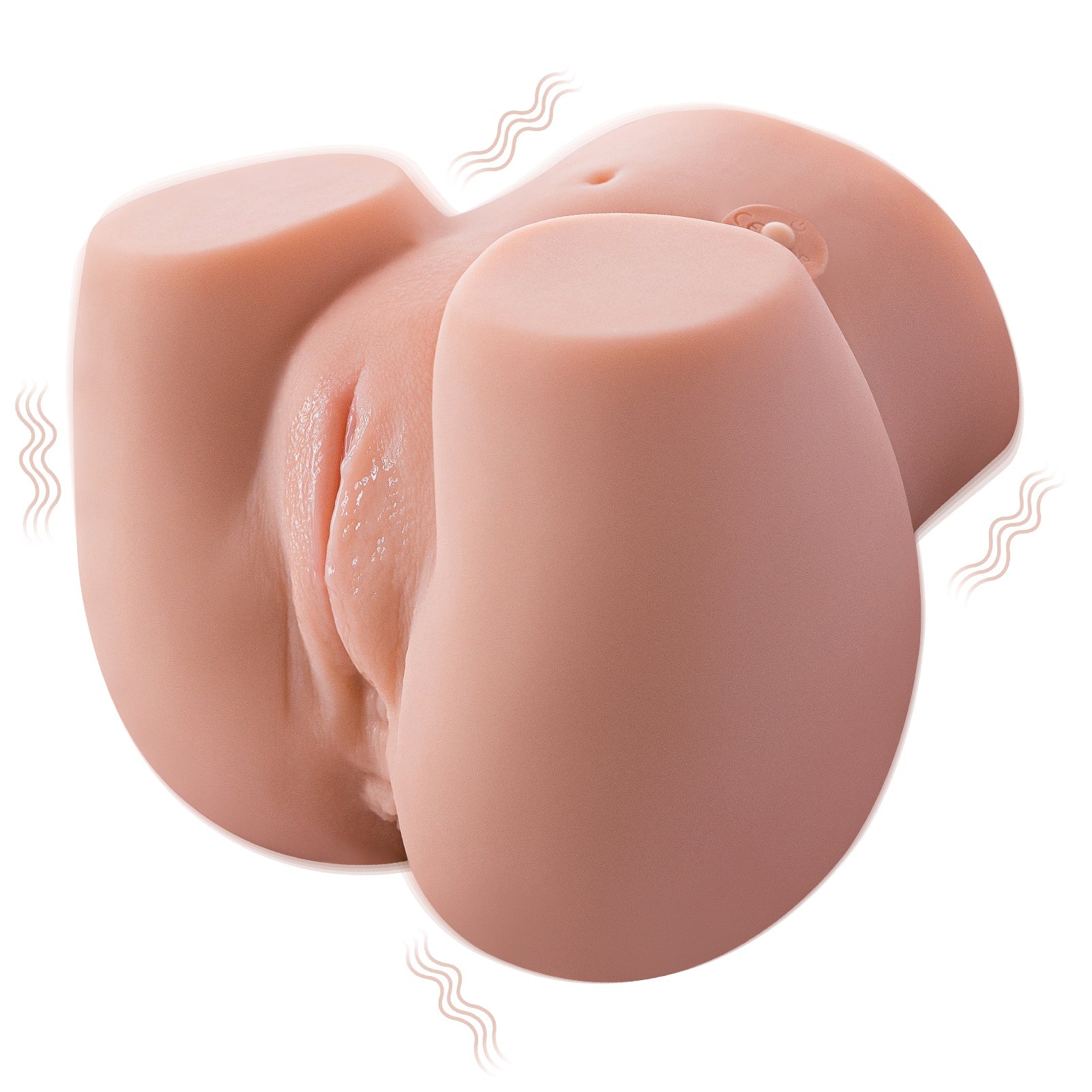 Connie-2.2 KG MINI Lifelike 2 IN 1 Vibrating Butt, with Vagina and Anus 2 Channels