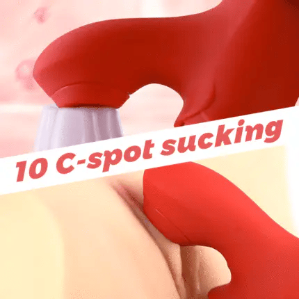 Licker - Flapping & Sucking Tongue Vibrator with 10 Vibration Modes
