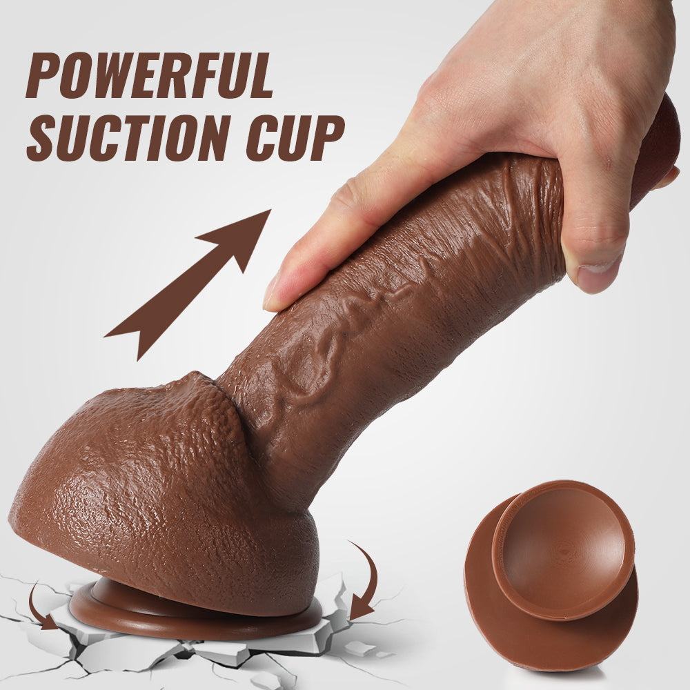 US Clarke-9.72/2.08in Suction Cup Dildo