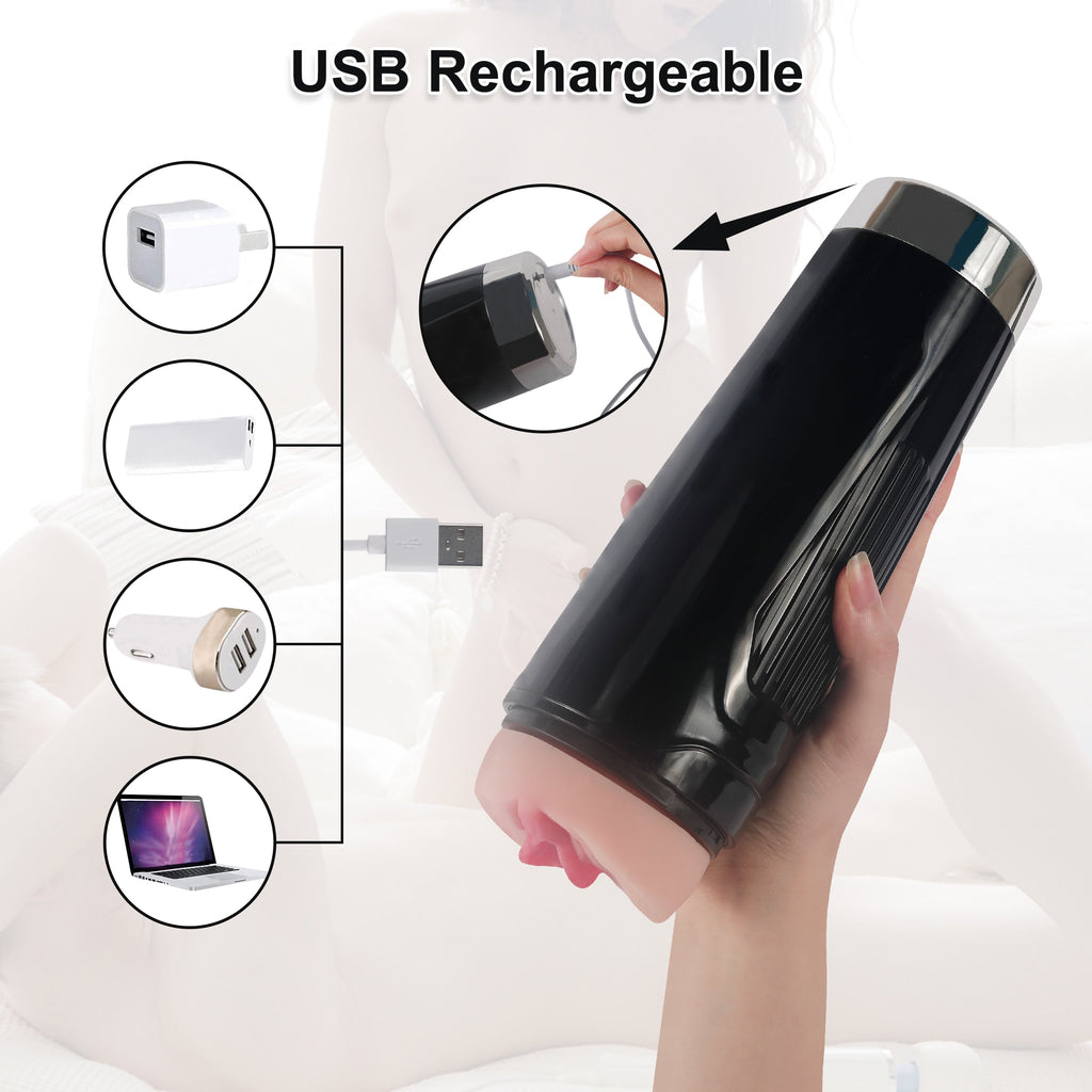 Davina-Rechargeable Pocket Pussy
