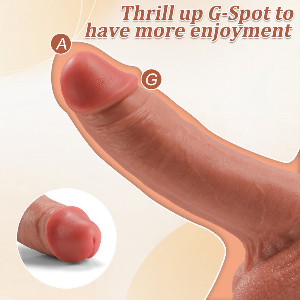 Rust-27CM Strong Suction Cup Dildo