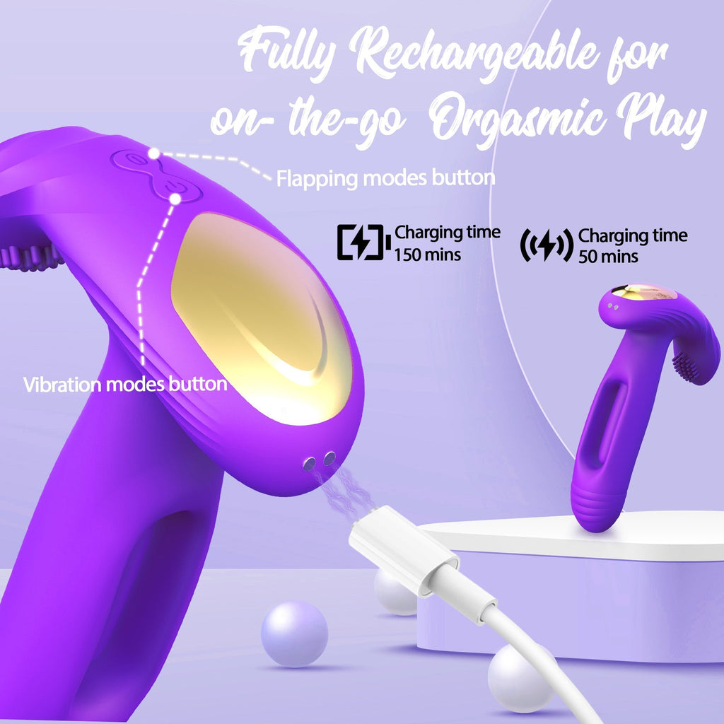 G Spot Vibrator with Flapping & Vibrating Modes