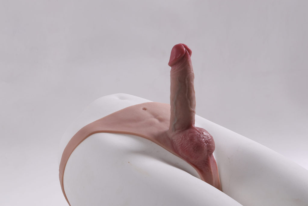 BaronB-Realistic Strap On Dildo, with Insertable 5.5IN Solid Dick