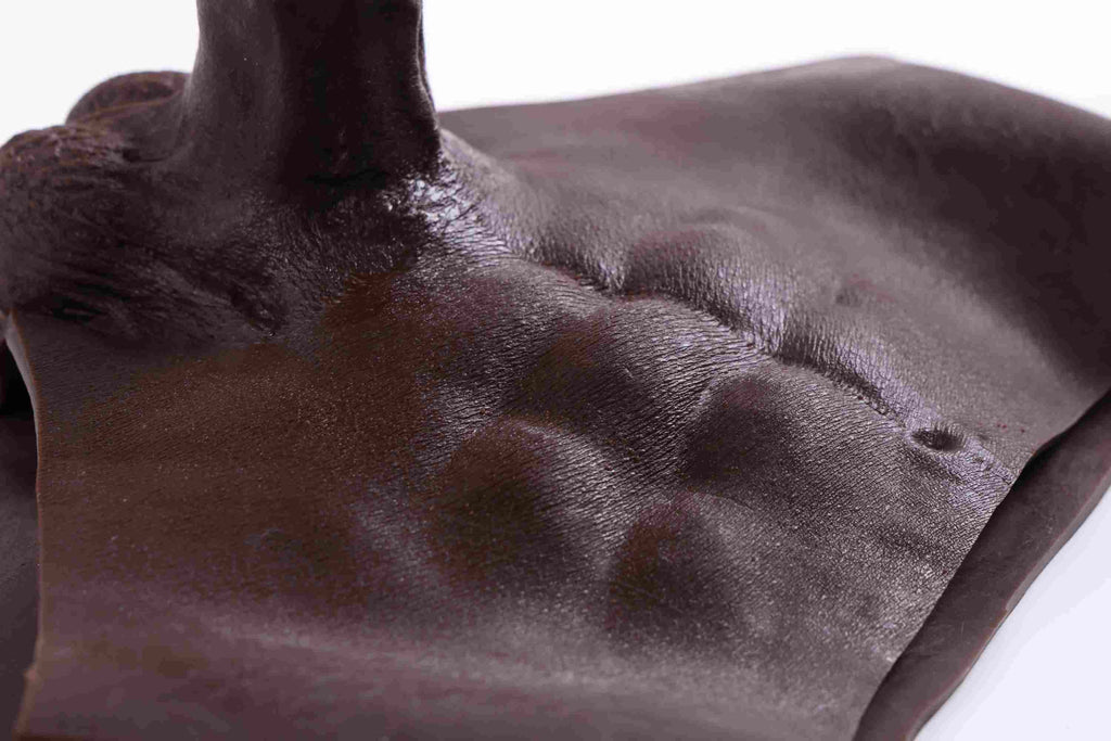 BaronA-Realistic Strap On Dildo,  2 in 1 with Asshole Opening & Insertable 6.5IN Solid Dick(Coffee)
