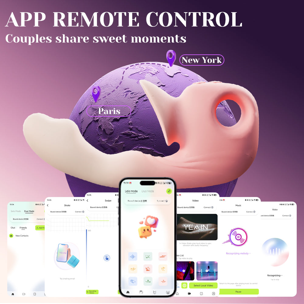 Rhapsody-Clitoral Suction Vibrator App-Controlled