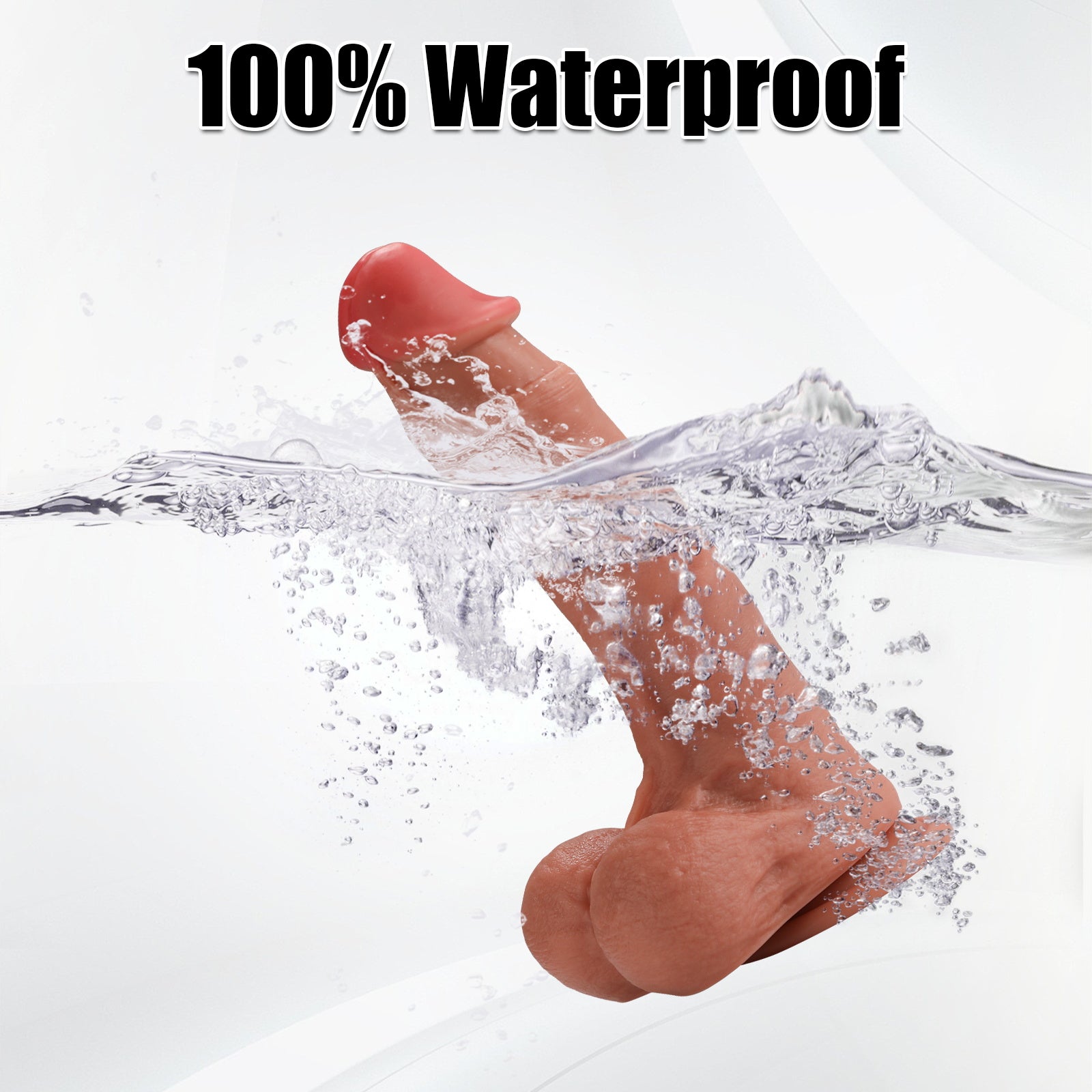 Ron-27.5cm Realistic Ultra Big Dildo with Suction Cup