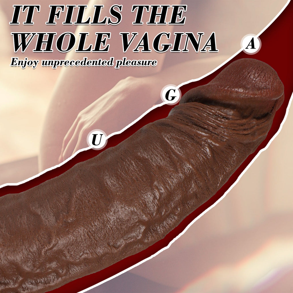 US Cliff-11.02IN Strong Suction Cup Dildo
