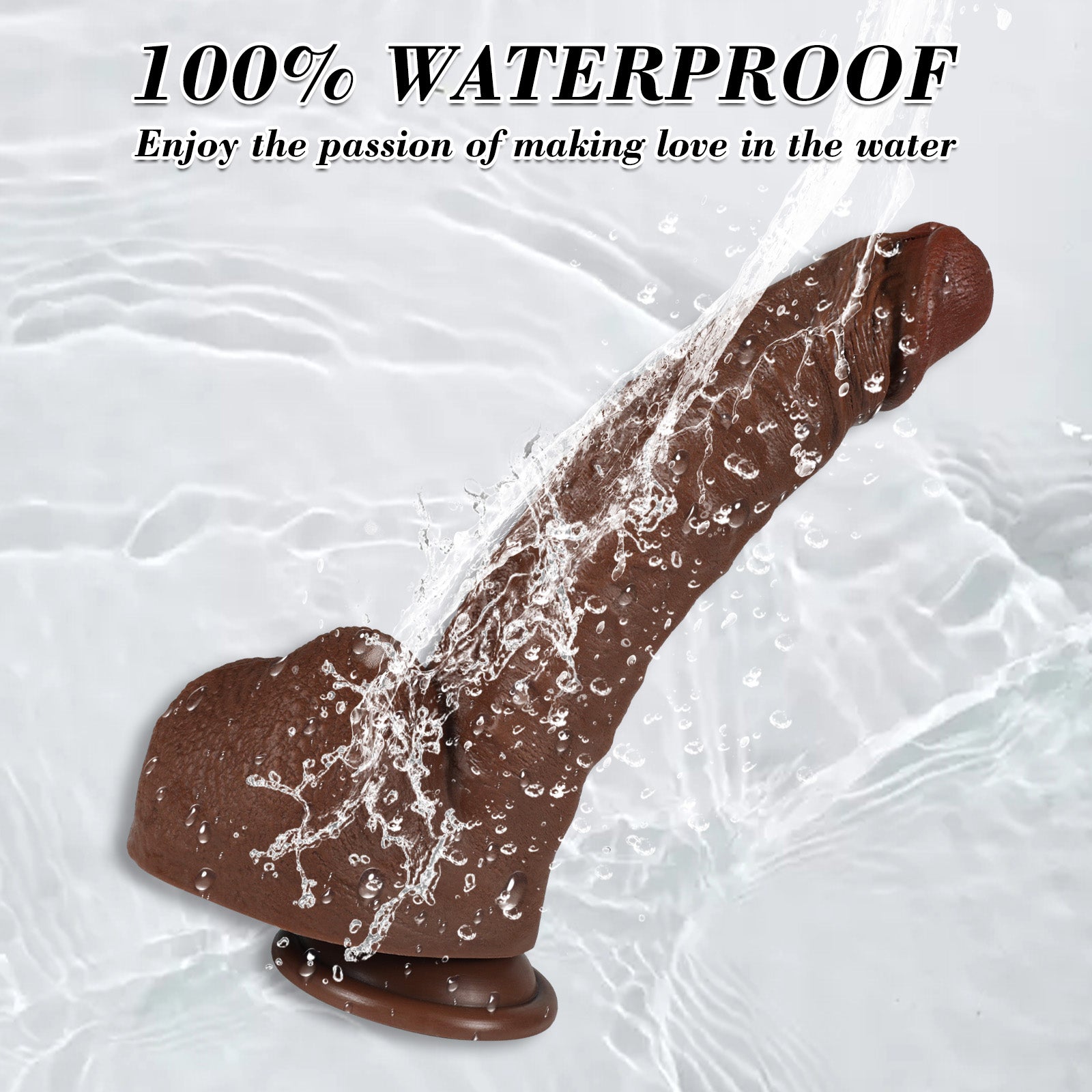 US Cliff-11.02IN Strong Suction Cup Dildo