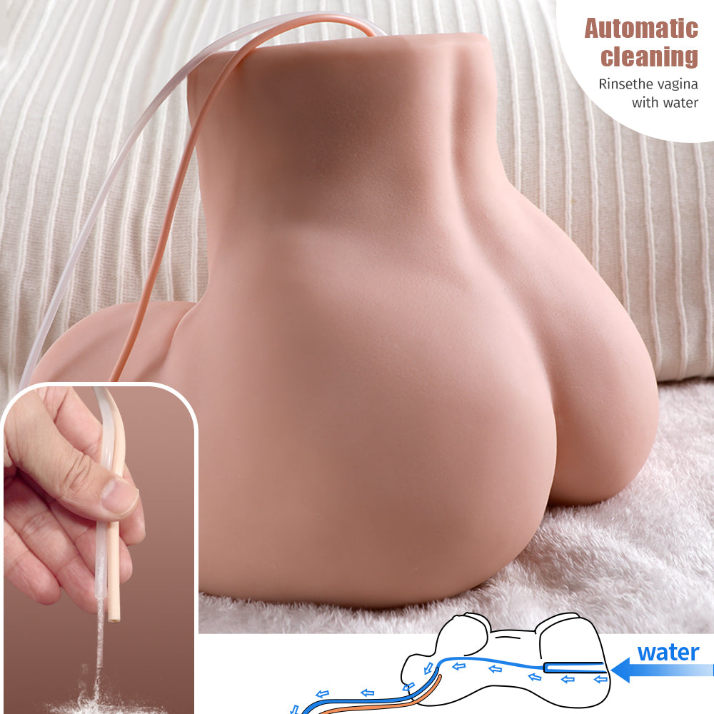 Belle-24.25 LB Lifesize Vibrating Sex Doll Torso