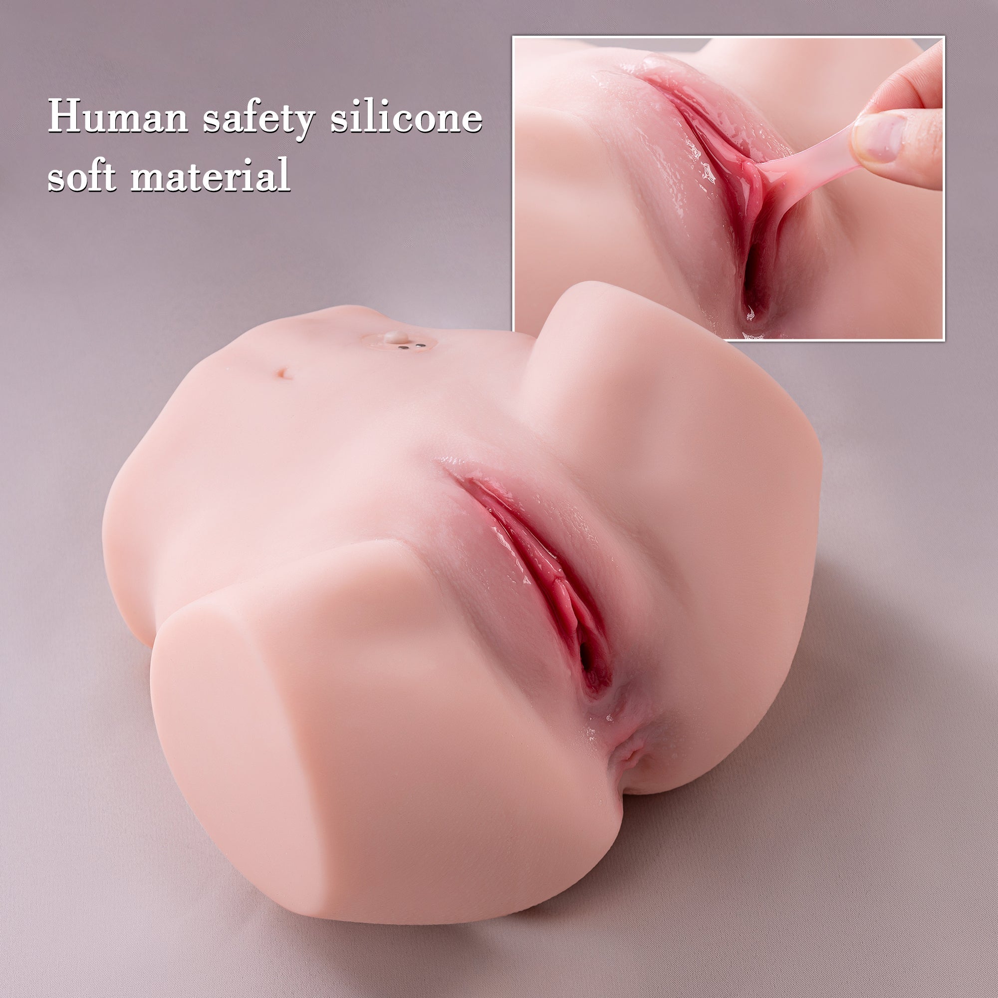 Vicky-4.4LB Vibrating Butt（Fair & Wheat）