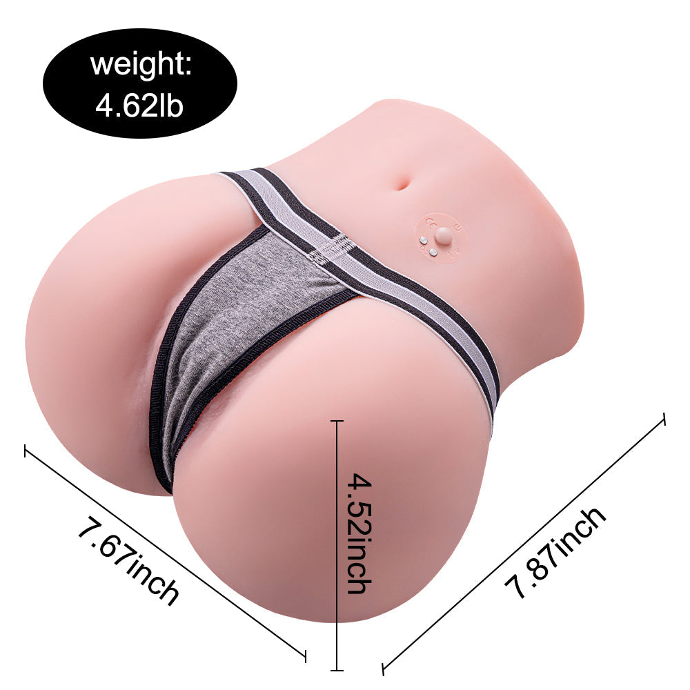 Roberta-2.1 KG Vibrating Butt（Fair & Wheat）