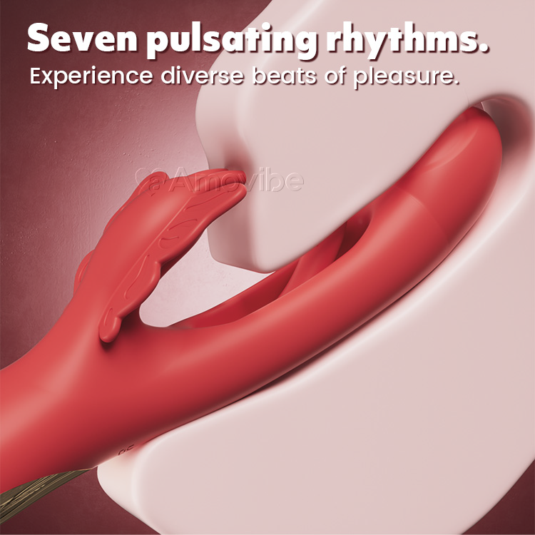 Flapping G Spot Vibrator with Dual Vibration