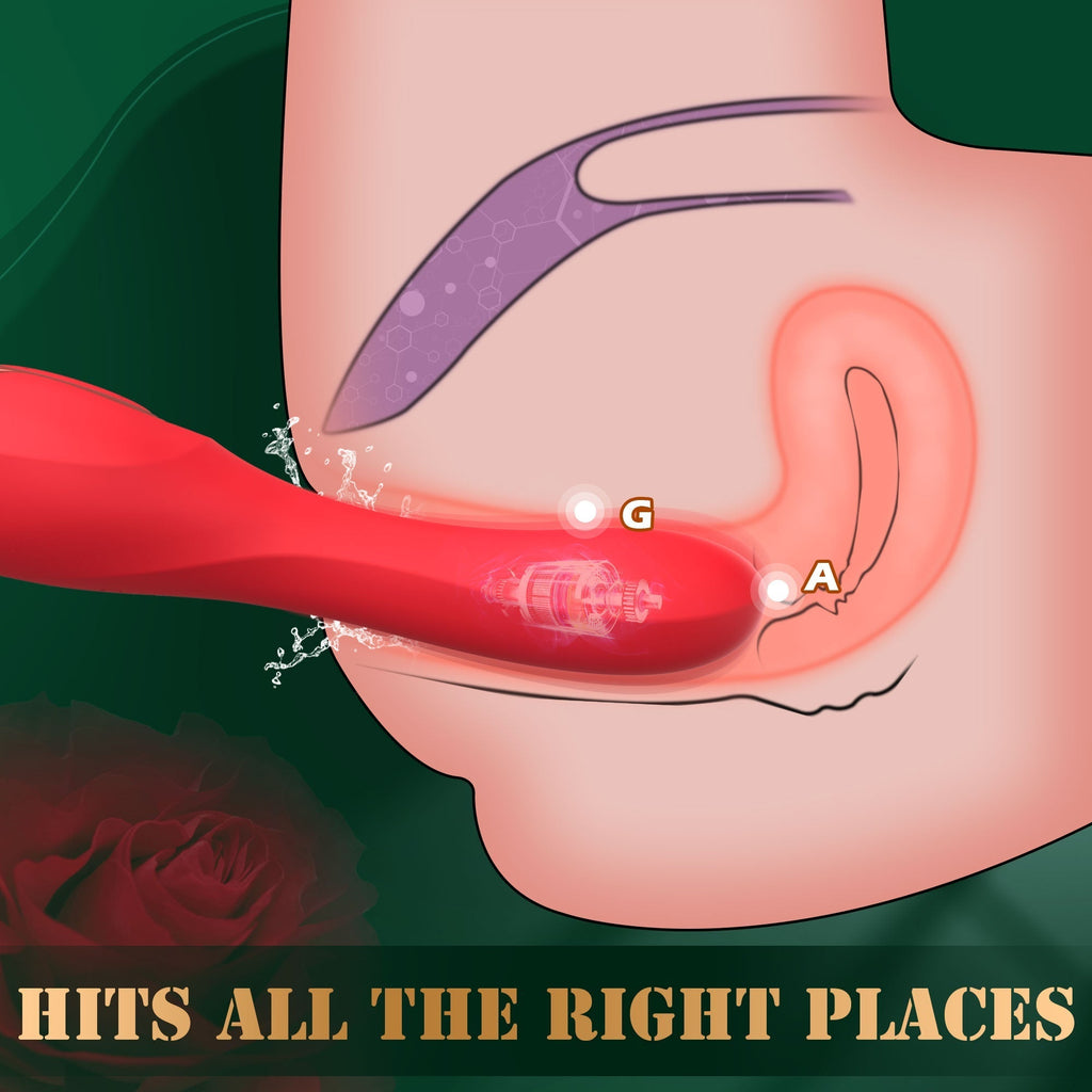 Mouth Vibrator with Kissing Function & Vibrating Tongue